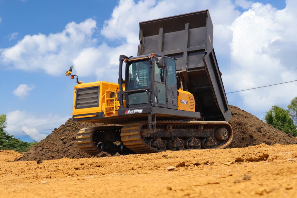 The MST160CR in Action on Jobsite